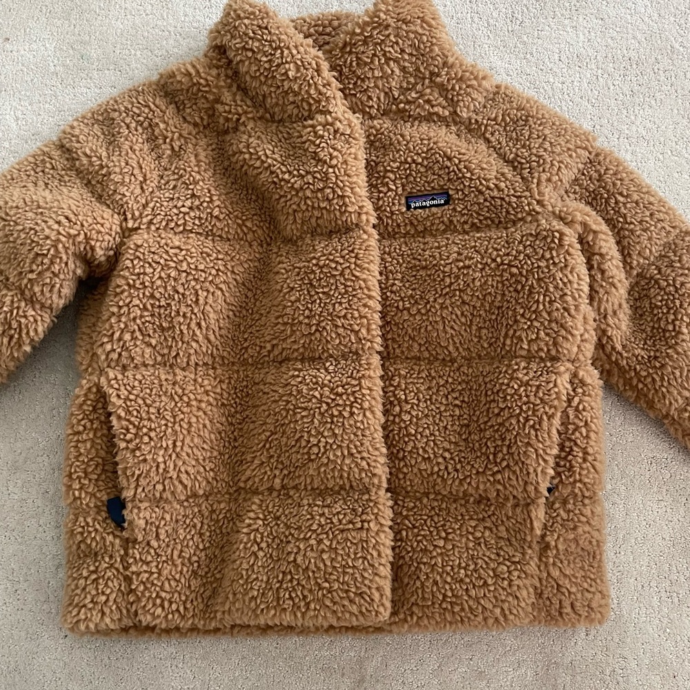 Patagonia brown teddy Jacket